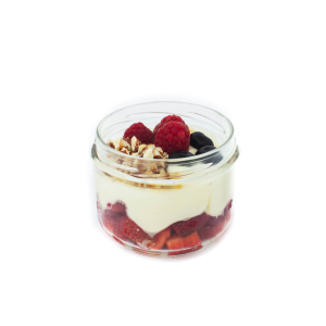 Fruit Mascarpone and Almond Praline